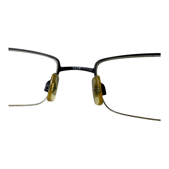 Jospeh Abboud JA4066 54/16 Midnight silver brown blac mens eyeglass frames H3941